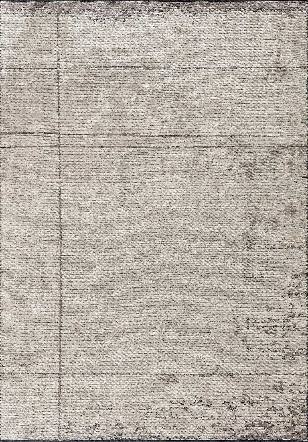 Barber Dark Grey - Cream Rug