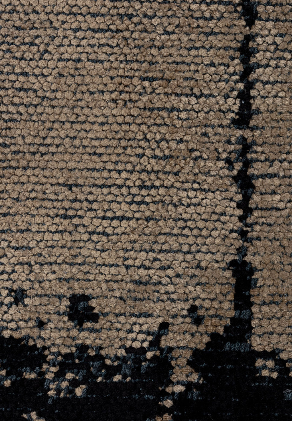 Barber Black - Dark Beige Rug