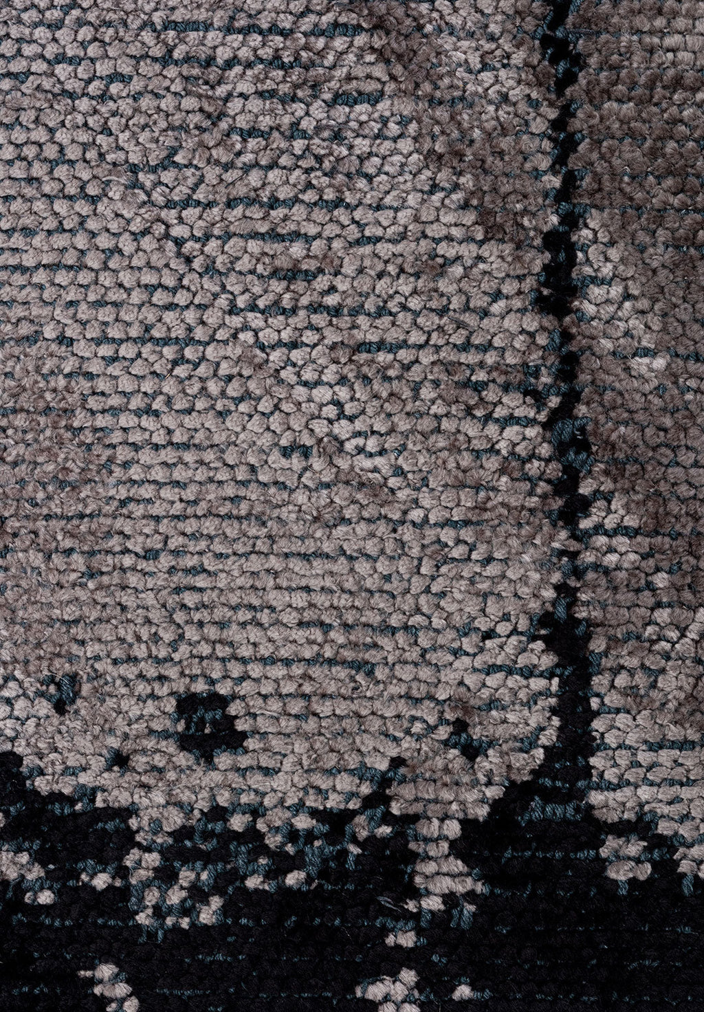 Barber Black - Dark Grey Rug