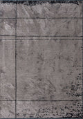 Barber Black - Dark Grey Rug