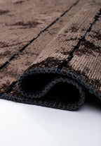 Barber Black - Dark Mink Rug