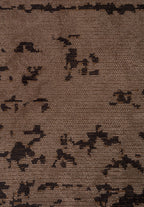 Barber Dark Mink - Black Rug