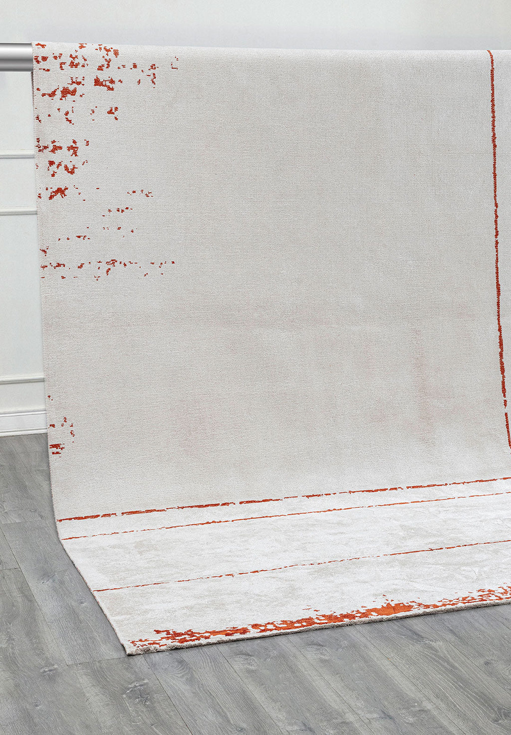 Barber Rust - Ecru Rug