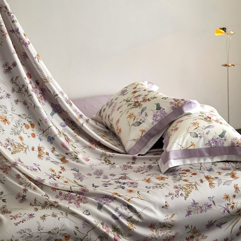 Delicate Spring Lyocell Bedding Set