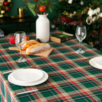 Xmas Tartan Tablecloth