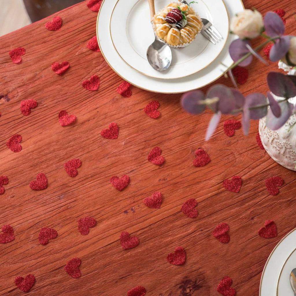 Love Heart Mesh Tablecloth