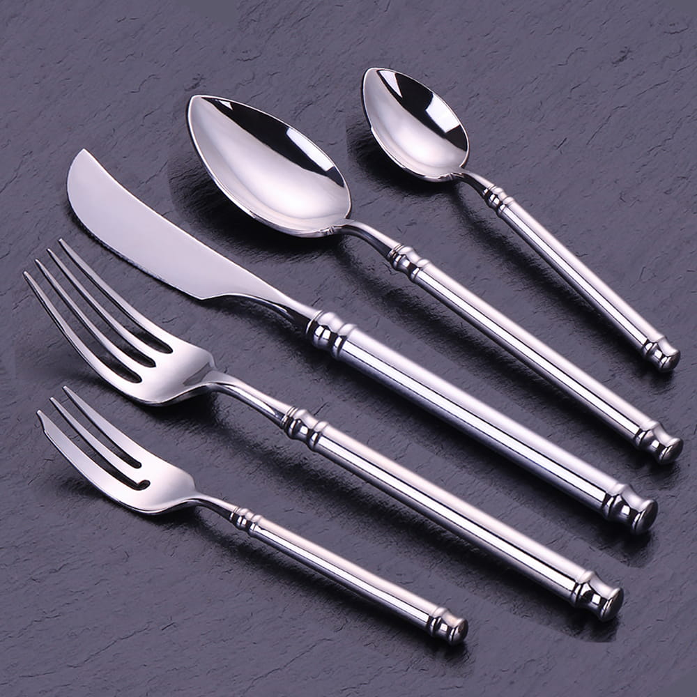Helena Silver Luxury Stainless Steel Cutlery Set