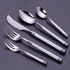 Helena Silver Luxury Stainless Steel Cutlery Set