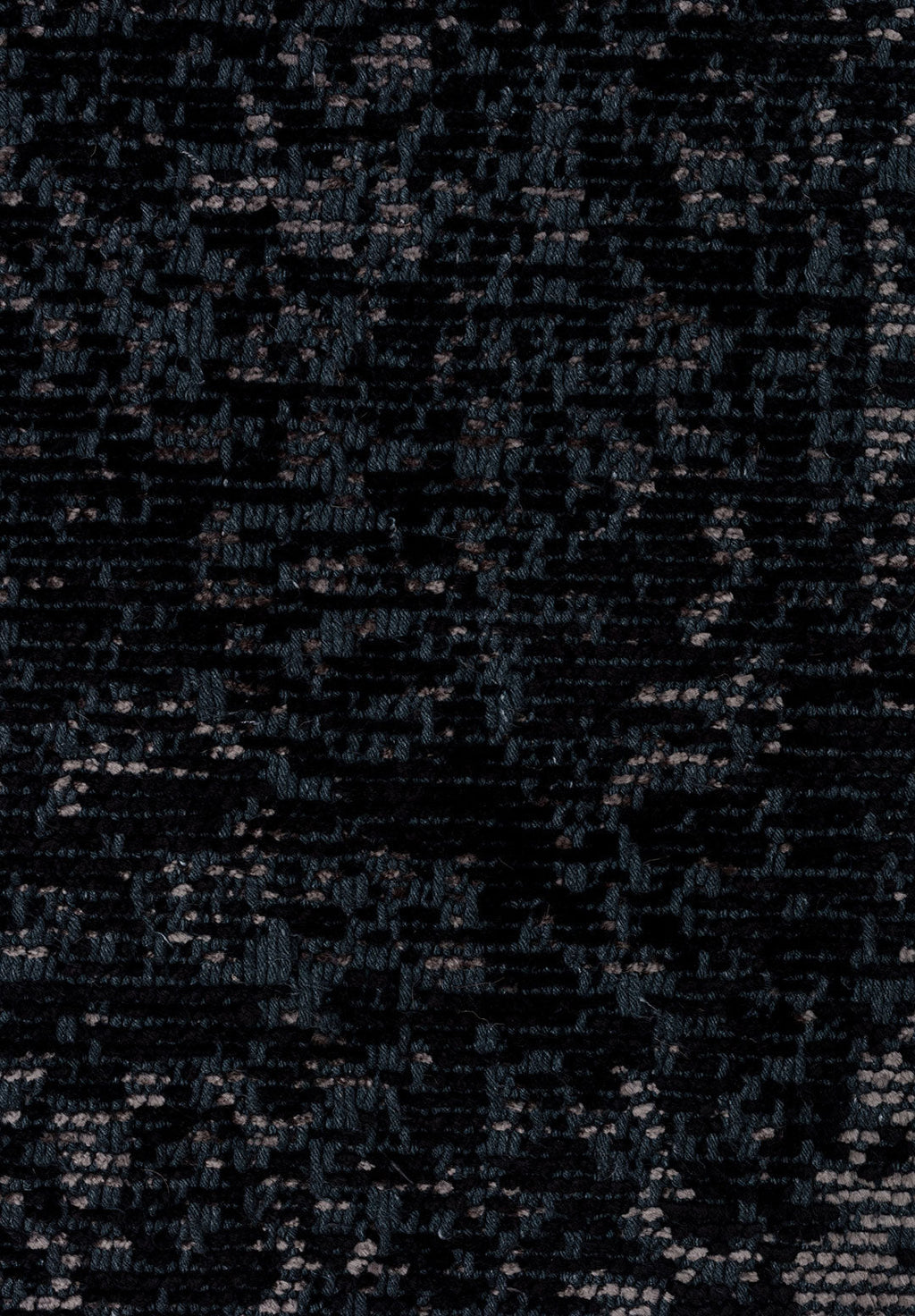 Heritage Dark Grey - Black Rug