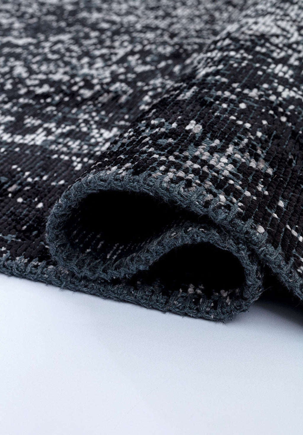 Heritage Black - Light Grey Rug