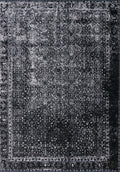 Heritage Black - Light Grey Rug