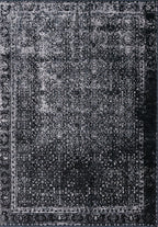 Heritage Black - Light Grey Rug