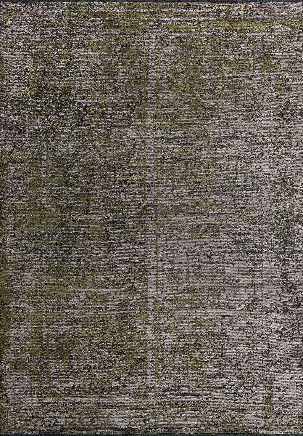 Tile Green - Copper Rug