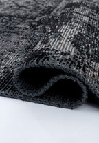 Tile Black - Dark Grey Rug