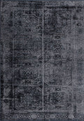 Tile Black - Dark Grey Rug