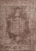 Medallion Light Cream - Dark Mink Rug
