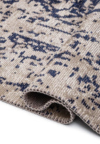 Medallion Beige - Dark Navy Rug