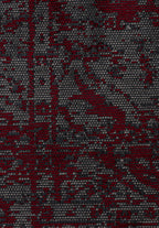 Ivy Grey - Red Rug