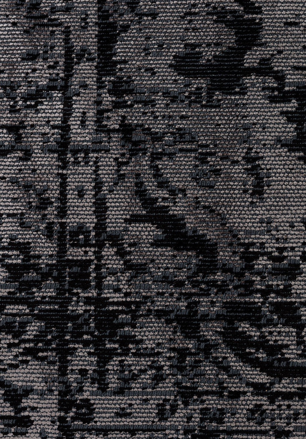 Ivy Grey - Black Rug