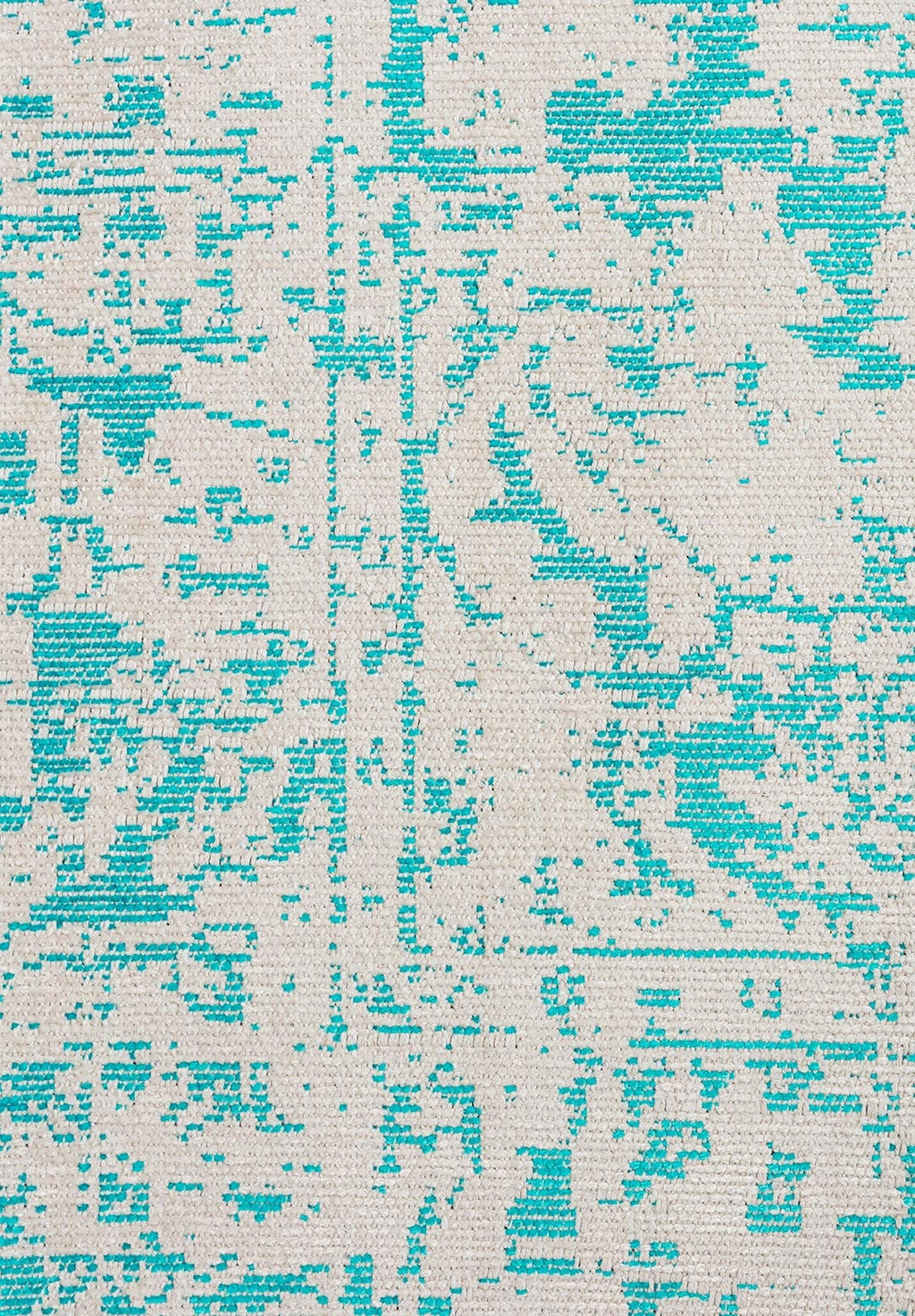 Ivy Ecru - Turquoise Rug