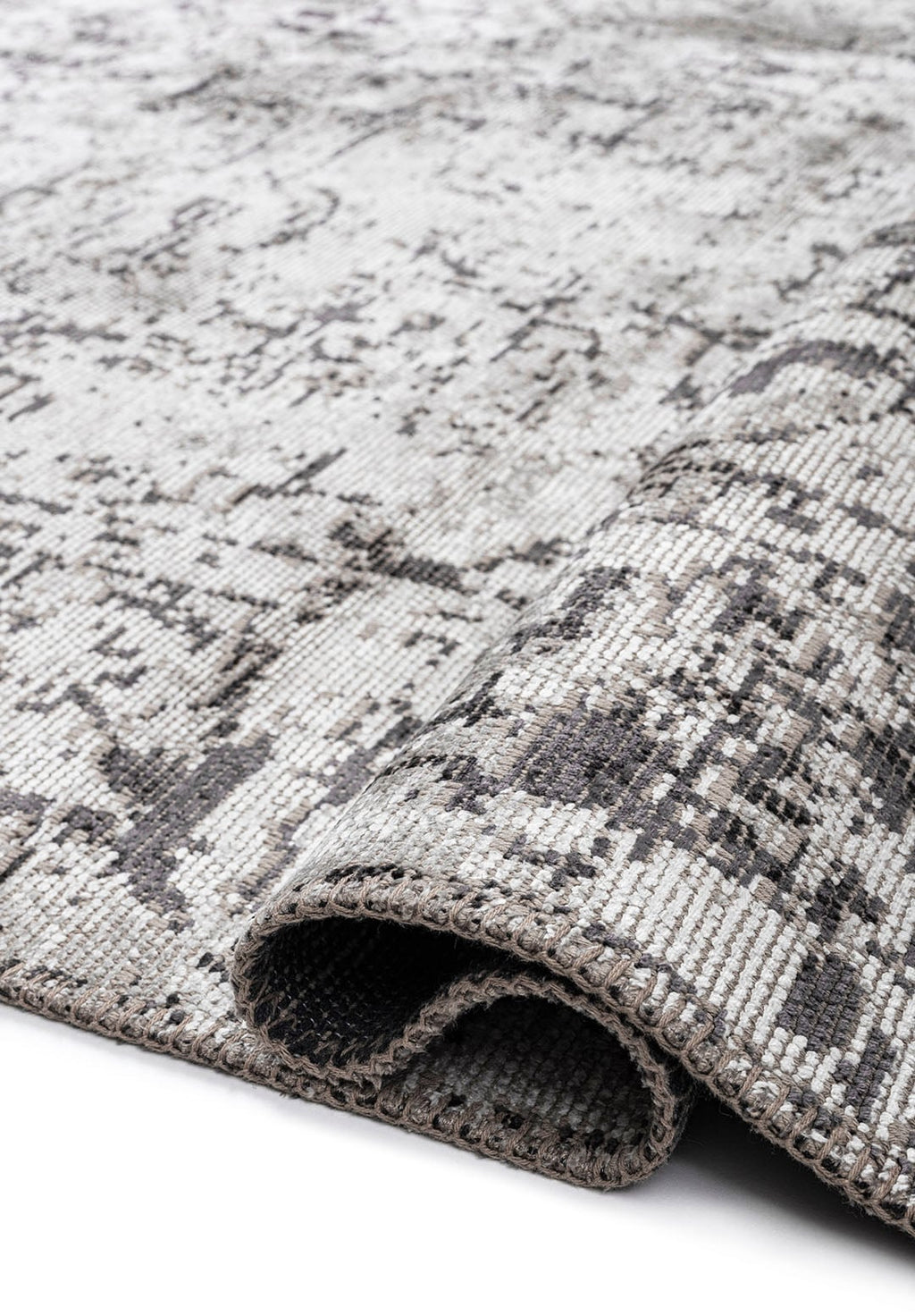Ivy Light Grey - Charcoal Rug
