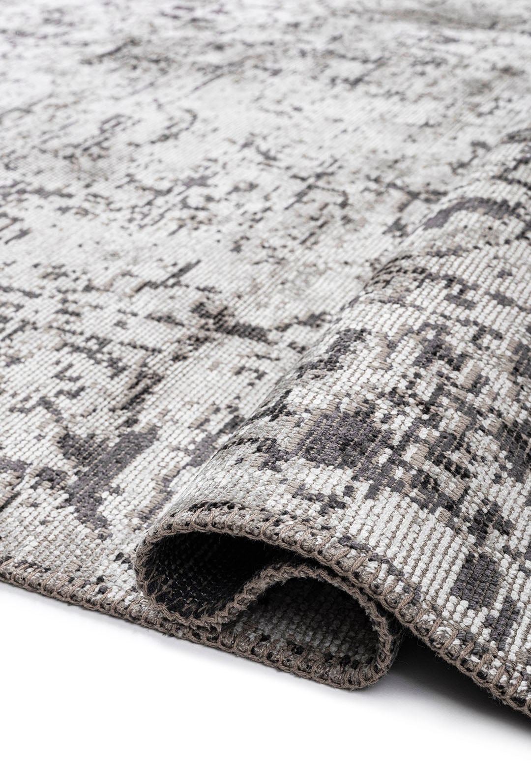 Ivy Light Grey - Charcoal Rug