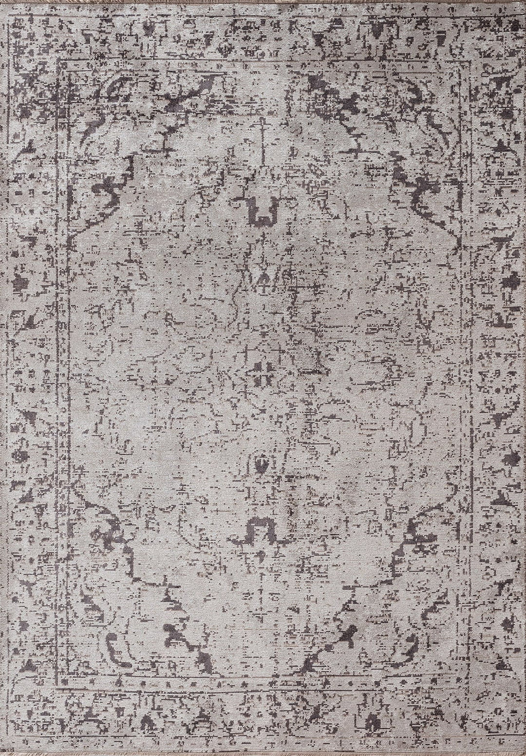 Ivy Light Grey - Charcoal Rug