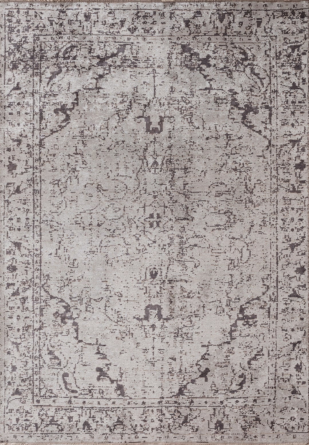 Ivy Light Grey - Charcoal Rug