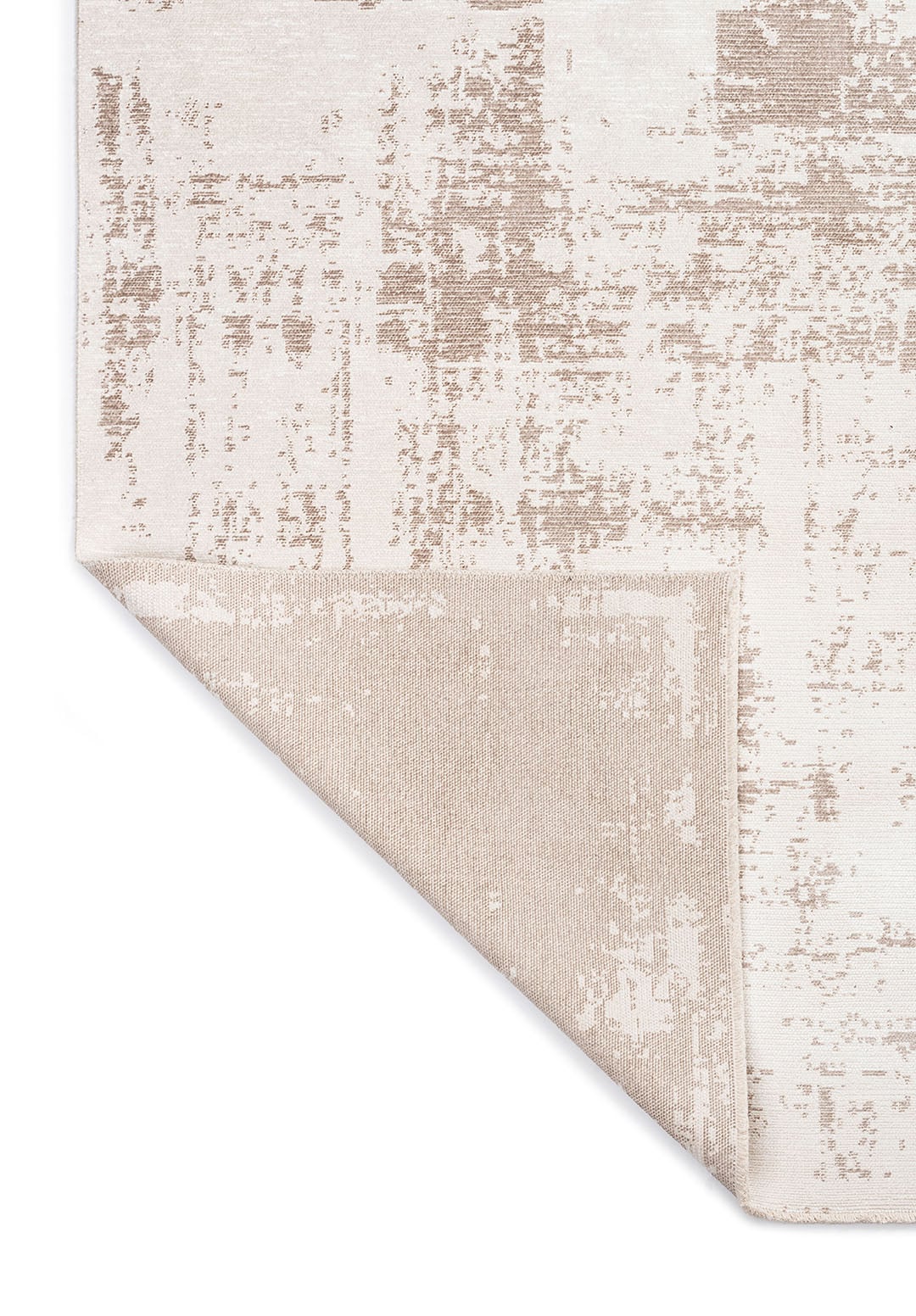 Discrete Stone - White Rug