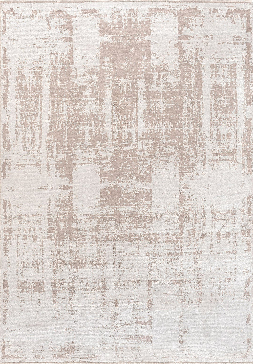 Discrete Stone - White Rug