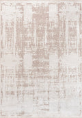 Discrete Stone - White Rug