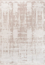 Discrete Stone - White Rug