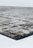 Axis Anthracite - Beige Rug