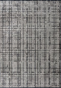 Axis Anthracite - Beige Rug