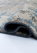 Axis Blue - Beige Rug