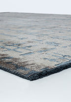Axis Blue - Beige Rug