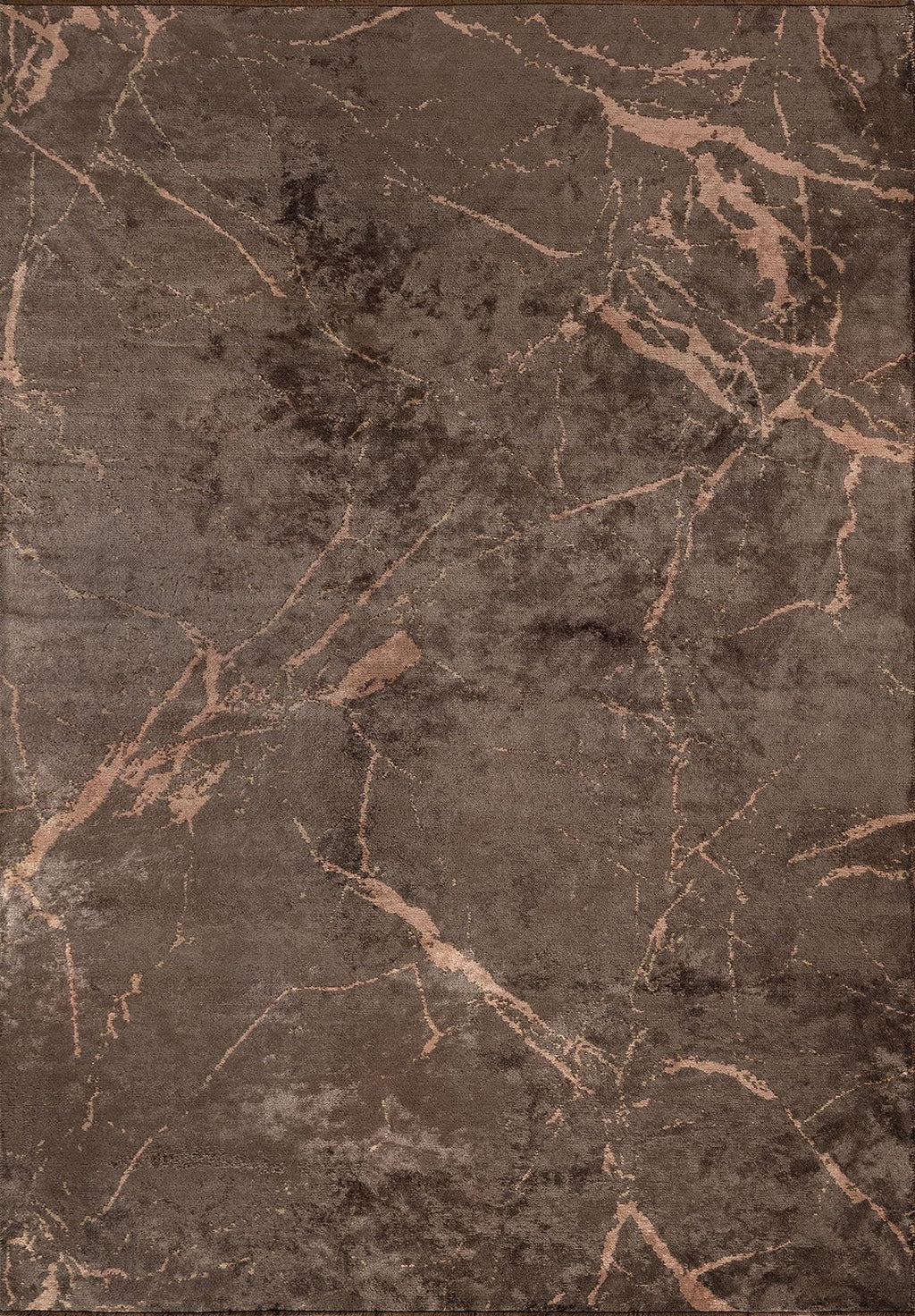 Fracture Copper - Dark Mink Rug