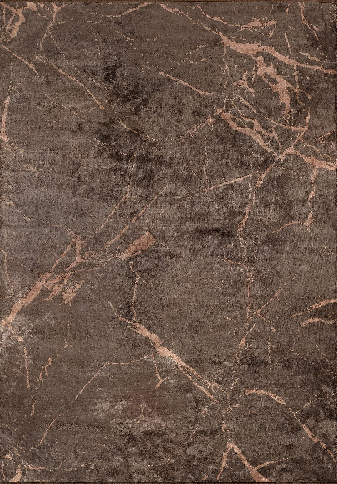 Fracture Copper - Dark Mink Rug