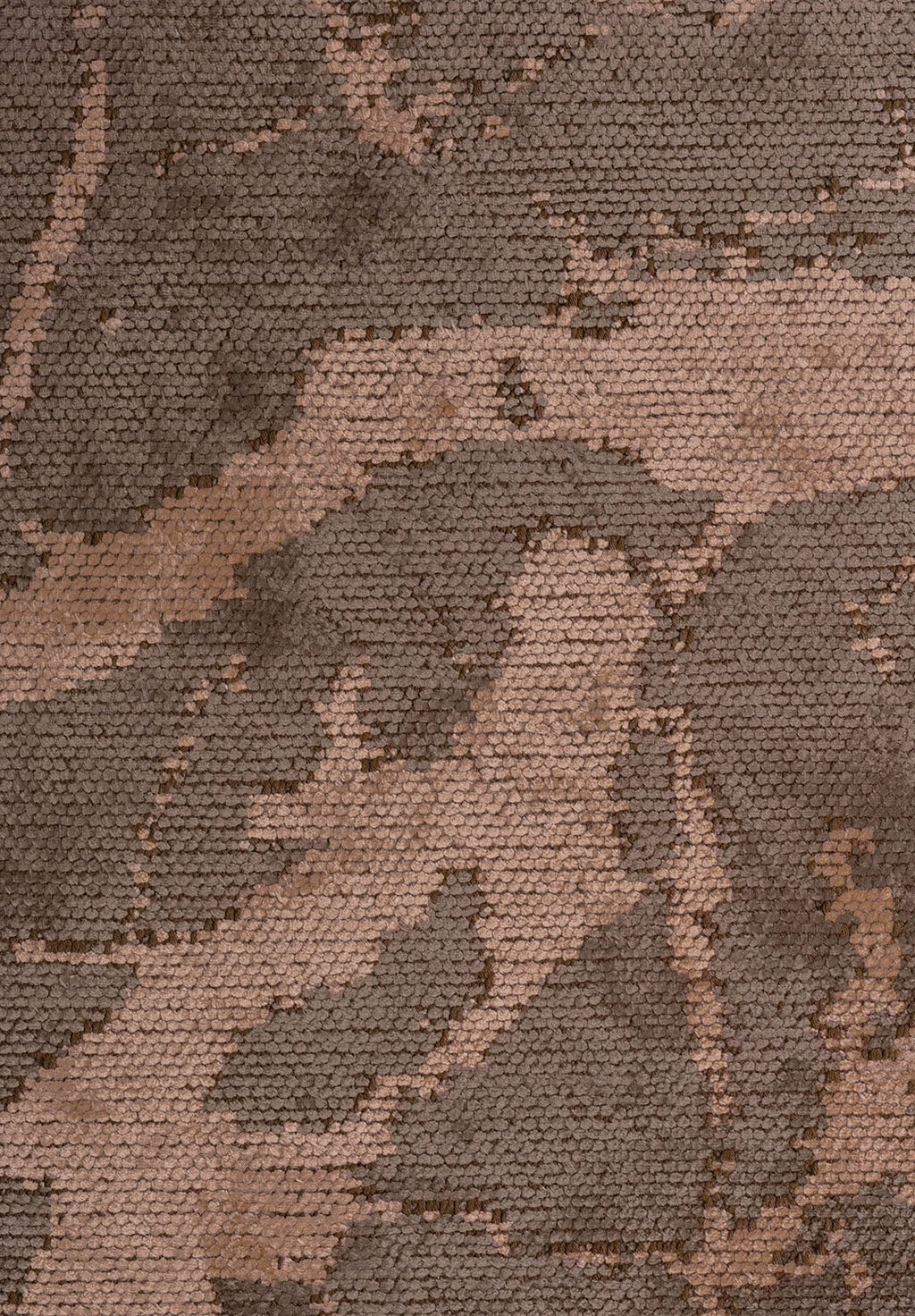 Fracture Copper - Dark Mink Rug