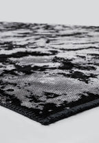 Marble Black - Light Grey Rug