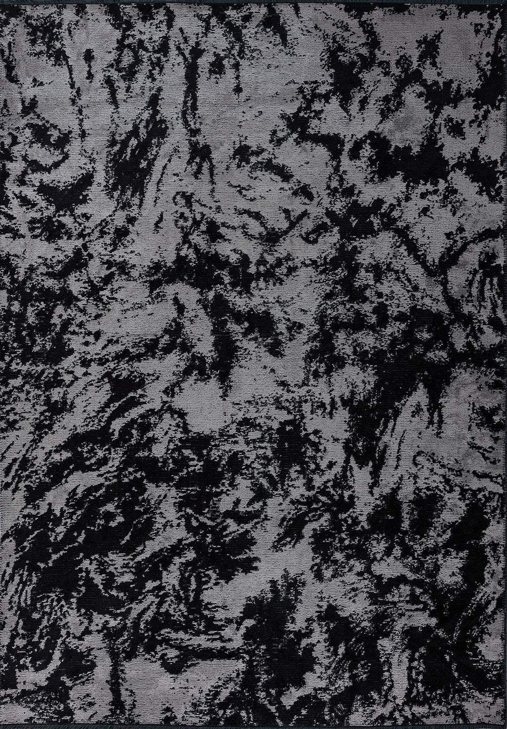 Marble Black - Light Grey Rug