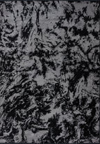 Marble Black - Light Grey Rug