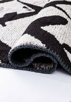 Fade Black - Light Grey Rug