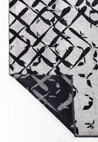 Fade Black - Light Grey Rug