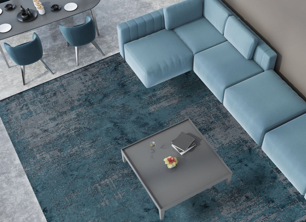 Surface Blue - Petrol Rug