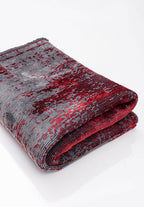Surface Grey - Red Rug
