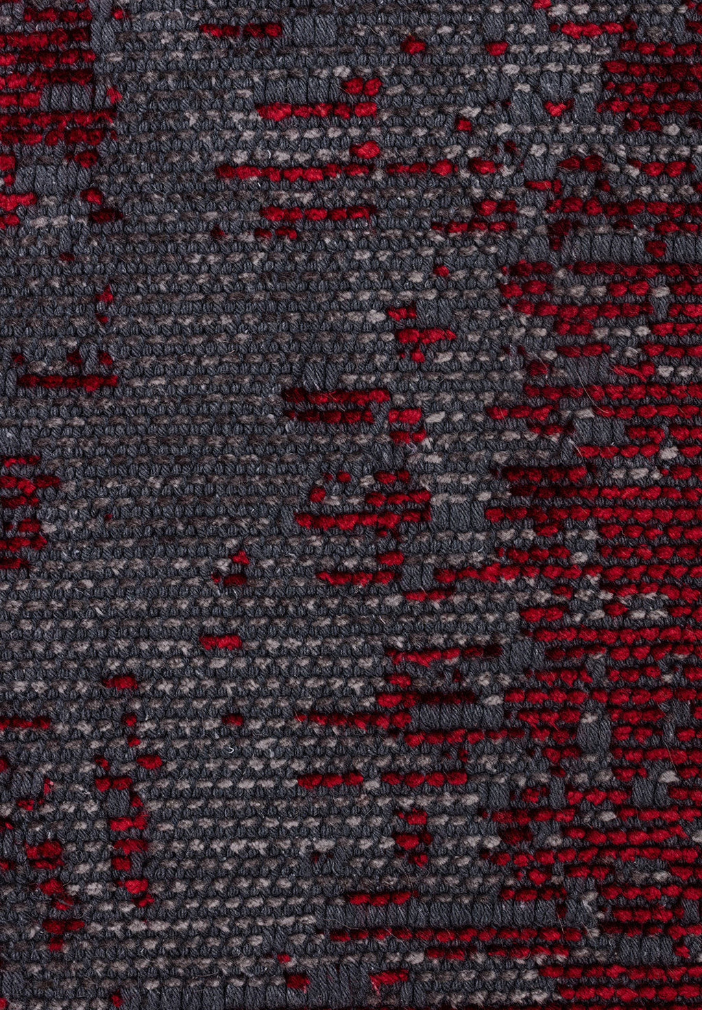 Surface Grey - Red Rug