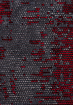 Surface Grey - Red Rug