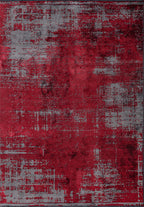 Surface Grey - Red Rug