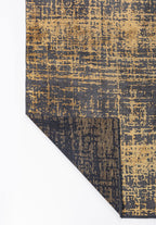 Spark Anthracite - Gold Rug